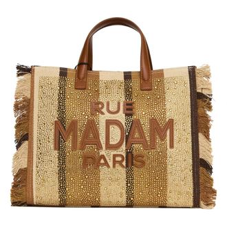 Rue Madam Casablanca Tote - female - Rue Madam - Shopping Bags - Beige - ONE SIZE - Bags