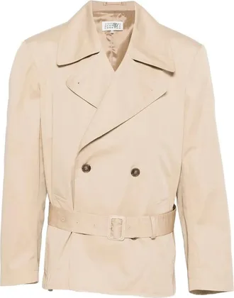Maison Margiela Double-breasted Belted Jacket