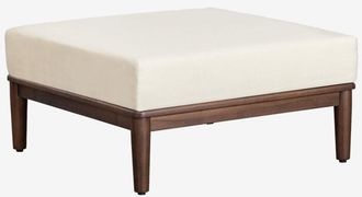 Sklum Puff De Jard&iacute;n En Acacia Giulia Sklum