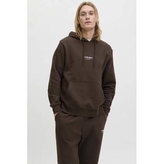 Jack & Jones ESSENTIALS hoodie donkerbruin