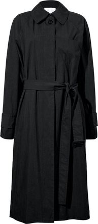 Proenza Schouler belted trench coat - women - Nylon/Cotton - M - Black