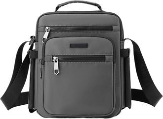 Generic Compatible For Mens Handbag Bag Crossbody Pouch Shoulder Stylish Elegant Small Casual(White)