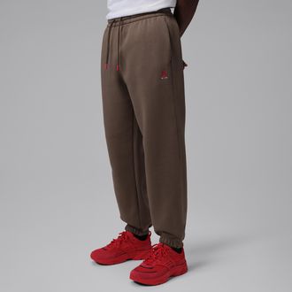 Nike Jordan Mens Jordan Brooklyn Pants in Brown | IM8906-274