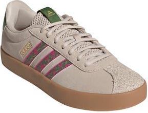 adidas VL Court 3.0 Sneaker in Crystal Linen/Green/Magenta at Nordstrom Rack, Size 10.5