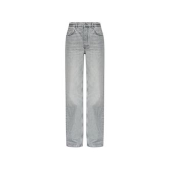 Anine Bing Straight Jeans, female, Gray, Size: W29 Hugh Jeans