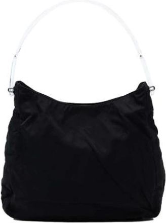 Prada Pre-owned Shoulder Bags, female, Black, Size: ONE SIZE Pre-owned Vintage Shoulder Bag