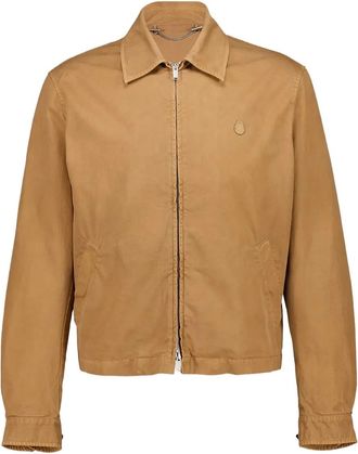 Alexander McQueen Giacca-camicia con applicazione - Toni neutri