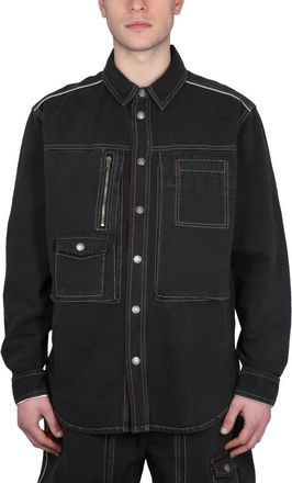 Isabel Marant Denim Jacket - Heren - Spijkerjassen - Zwart - S - Denim - Jassen