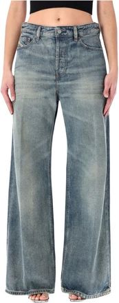 Diesel 1996 D-Sire Denim - Dames - Loose Fit Jeans - Blauw - W27 - Denim - Jeans