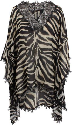 Ermanno Scervino bedrukte korte kaftan