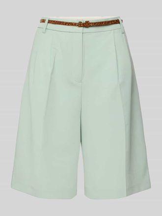 Christian Berg Bermudas mit Eingrifftaschen und G&uuml;rtel in Mint, Gr&ouml;&szlig;e 46