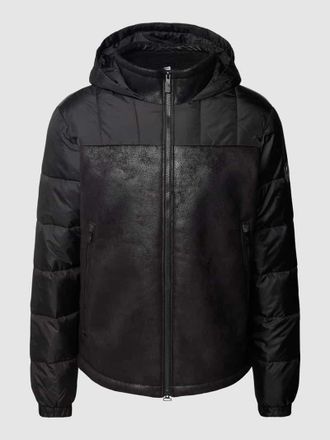 Emporio Armani Jacke mit Kapuze in Black, Gr&ouml;&szlig;e XXL