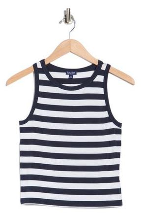 Splendid Lulu Stripe Tank in Navy Blue/White at Nordstrom Rack, Size X-Small