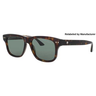 Montblanc Green Square Mens Sunglasses MB0319S 002 55