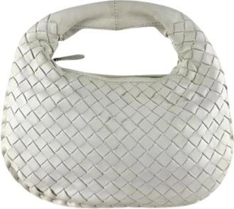 Bottega Veneta Pre-owned Handbags, female, White, Size: ONE SIZE Pre-owned Intrecciato Handbag