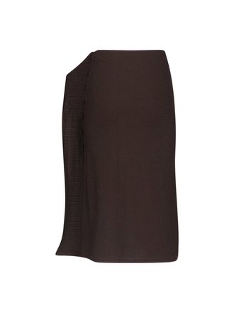 Paloma Wool Womens Skirts Brown Extrafine Merino