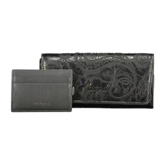 Desigual Siroco Marina Portemonnee - Dames - Portefeuilles - Zwart - ONE Size - Accessoires