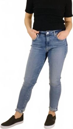 A Gold E Sophie High Rise Crop Jeans In Hyper