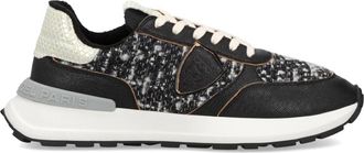 Philippe Model Antibes Running - Heren - Sneakers - Zwart - 43 EU - Katoen - Schoenen
