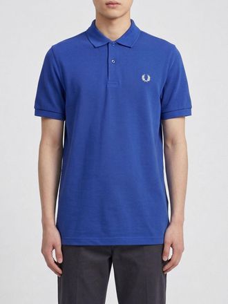 Fred Perry Cotton Polo Shirt with Logo