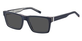 Tommy Hilfiger TH 2309/S PJP/IR Mens Sunglasses Blue Size 55