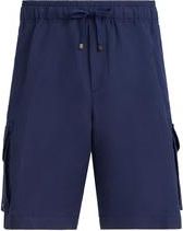 Brunello Cucinelli Bermuda shorts with cargo pockets in Blue at Nordstrom, Size 48 It