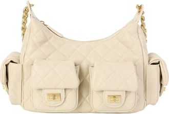 Tiffany & Fred Soft Quilted Leather Shoulder Bag