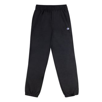 Champion Womens Powerblend Boyfriend Sweat Pant Sweatpants, Black, XS