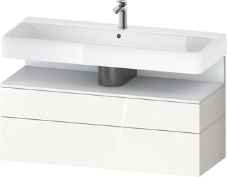 Duravit Qatego Mueble Bajo Lavabo, 1 Extra&iacute;ble Y 1 Caj&oacute;n, - Duravit