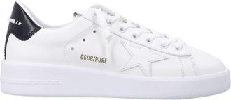 Golden Goose Pure Star White Leather Womans Sneakers