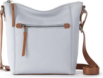 The Sak Ashland Leather Crossbody Bag in Powder Blue at Nordstrom