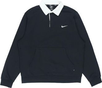 Nike Mens Nike SB Fleece Skateboard Knit Breathable Splicing Embroidered Autumn Black DM6483-010