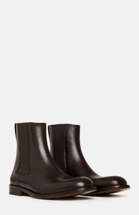 Scarosso Elliot Chelsea Boots in Dark Brown - Calf at Nordstrom, Size 43.5