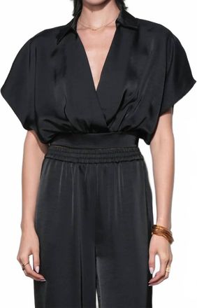 Greylin Nisa Dolman Sleeve Top In Black