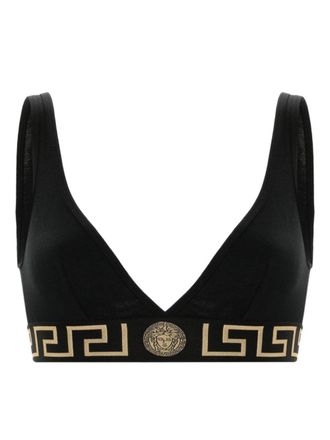 Versace Greca Border Triangle Bralette