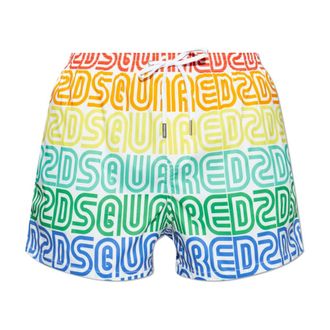 Dsquared2 Beachwear, male, Multicolor, Size: XL Swim shorts