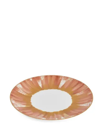 Marie Daage Panache round dessert plate (21cm) - Pink