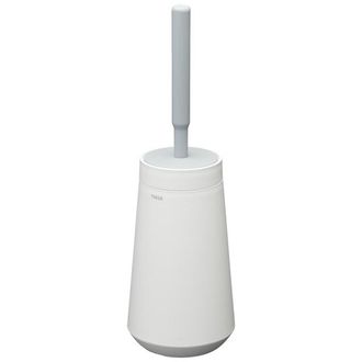 Tiger Tess Toiletborstelhouder met Swoop borstel flexibel Wit Lichtgrijs