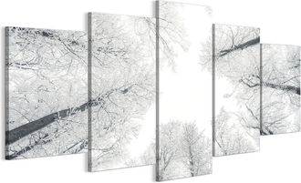 OEM Cuadro Sobre Lienzo Italiano De 100 X 50 Cm, Pent&aacute;ptico - Estilo Escandinavo - Naturaleza Cuadro Sobre Lienzo Italiano De 200 X 100 Cm, Pent&aacute;ptico - E