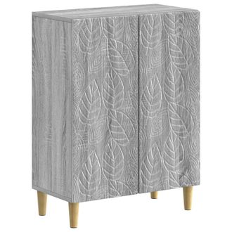 vidaXL Armario De Almacenamiento Para Ba&ntilde;o Delft Sonoma Gris Vidaxl