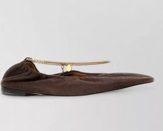 Stella McCartney shaggy deer ballerina shoes