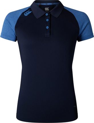 Canterbury Of New Zealand Dames Elite Polo Shirt (Marine/True Navy Marl)