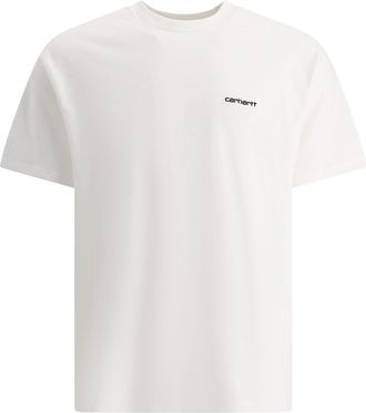 Carhartt Work in Progress Carhartt Wip Script Embroidery T Shirt