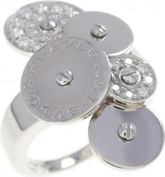 Bulgari White Gold (18K) Band Ring (Pre-Owned)