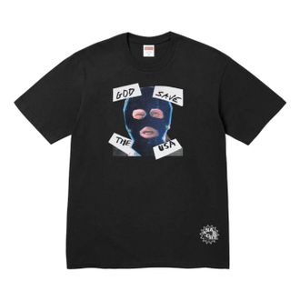 SUPREME SS26 God Save Us T-Shirt Black SUP-SS26-162-BLK