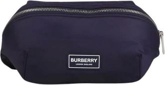 Burberry Marsupio Talbot con patch logo - - Bags - Uomo - Blu - ONE SIZE