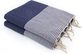 Febronie Futa XXL algod&oacute;n azul vaquero 200x200