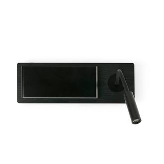 Netlighting Mood Wall Lamp With Reading Light Black 3000K
