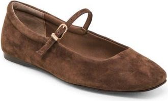 Dolce Vita Reyes Mary Jane in Dark Brown Suede at Nordstrom, Size 6.5