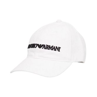 Emporio Armani Accessoires, Heren, Wit, ONE Size, Caps